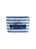 Lake Weekend Zip Pouch - Greige Goods