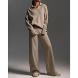 Sweater Top & Pant Set - Greige Goods