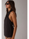 The Midnight Twist Top - Greige Goods