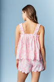 Toile Print Pajama Set - Greige Goods