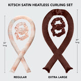 Satin Heatless curling set - Greige Goods