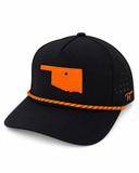 Embroidered State Hat - Greige Goods