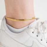Braided Anklet - Greige Goods