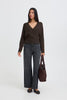 Bymeil Wrap Jumper - Greige Goods