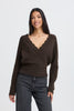 Bymeil Wrap Jumper - Greige Goods