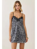 Wild Night Mini Dress - Greige Goods