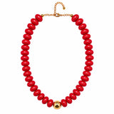 Solid Beaded Candy Necklace