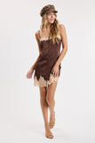 Chocolate Truffle Lace Mini - Greige Goods