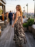 After Hours Zebra Maxi - Greige Goods