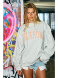 Oklahoma Days Sweatshirt - Greige Goods