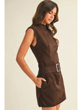 City Edit Mini Dress - Greige Goods