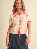 Uptown Stripe Cardigan - Greige Goods