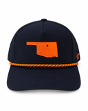 Embroidered State Hat - Greige Goods
