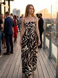 After Hours Zebra Maxi - Greige Goods