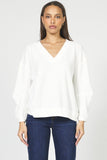Martine Waffle Knit Top - Greige Goods