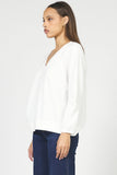 Martine Waffle Knit Top - Greige Goods