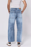 Lasso High Rise Cropped Jeans - Greige Goods