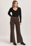 Fiona Wide Leg Jean - Greige Goods