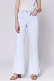 Fiona Wide Leg Jean - Greige Goods