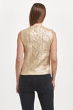 Tatiana Sleeveless Sweater - Greige Goods