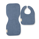 Bib + Burp Baby Set - Greige Goods