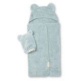 Hooded Towel + Wash Mitt Set - Greige Goods