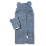 Hooded Towel + Wash Mitt Set - Greige Goods