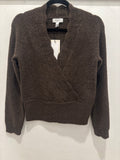 Bymeil Wrap Jumper - Greige Goods