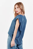 Yanis Tencel Top - Greige Goods