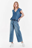 Yanis Tencel Top - Greige Goods