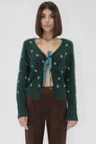 Serafina Front Tie Cardigan - Greige Goods