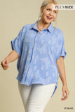 Button Down Dolman Top - Greige Goods