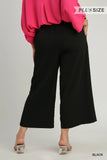 Curvy Girl Checkered Pant - Greige Goods