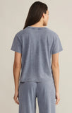 Go To Denim Jersey Tee - Greige Goods