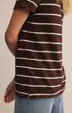 Foundation Stripe Tee - Greige Goods