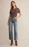 Foundation Stripe Tee - Greige Goods
