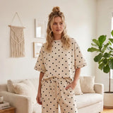 Scuba Polka Dot Set - Greige Goods