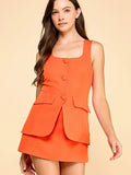 The Statement Romper - Greige Goods