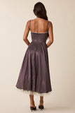 Polka Dot Lace Dress - Greige Goods