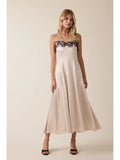 Black Lace Midi Dress - Greige Goods