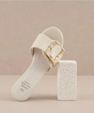 The Tucson Low Heel - Greige Goods