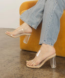 The Emma Heel - Greige Goods