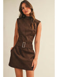 City Edit Mini Dress - Greige Goods