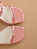 The Wendy Heel - Greige Goods