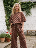 Scuba Polka Dot Set - Greige Goods
