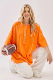 Relaxed Game day Tee - Greige Goods