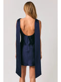 Midnight Muse Satin Mini Dress - Greige Goods