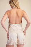 Best Dressed Halter Top - Greige Goods