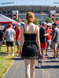 First Down Mini Dress - Greige Goods