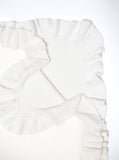 Ruffle Knit Baby Blanket - Greige Goods